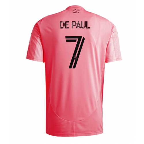 Billige Fotballdrakt Inter Miami Rodrigo De Paul #7 Replika Hjemmedrakt 2025-26 Kortermet Billige Fotballdrakt Inter Miami Rodrigo De Paul #7 Replika Hjemmedrakt 2025-26 Kortermet